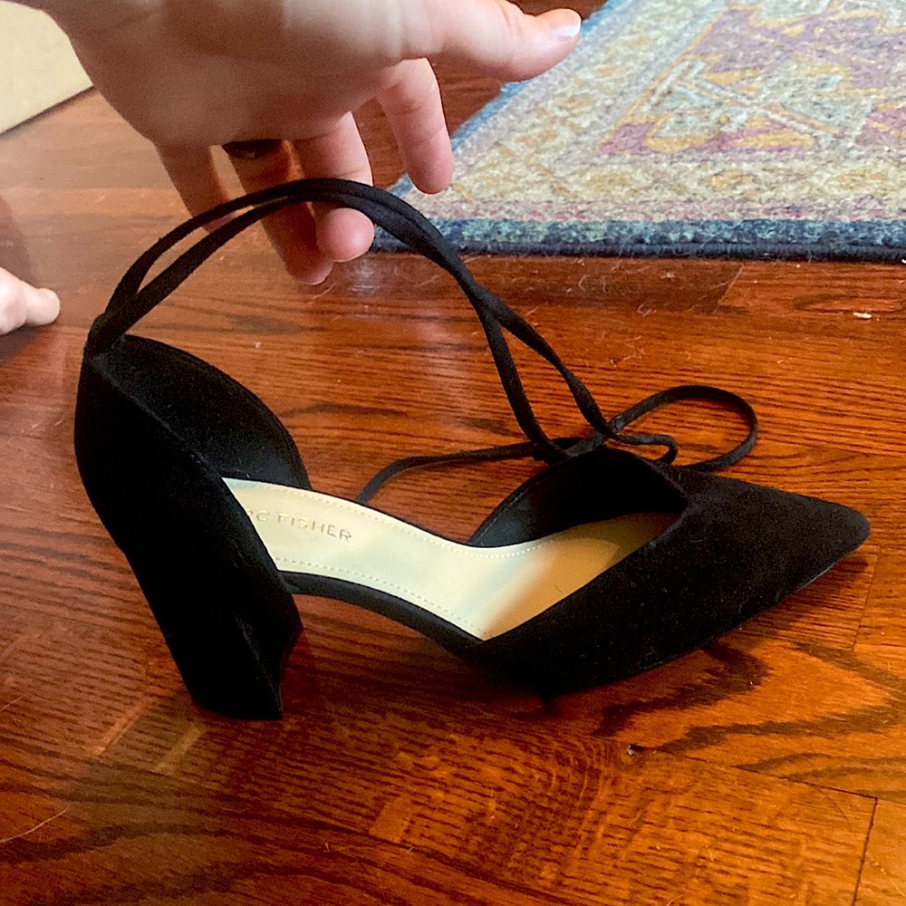 Marc Fisher Block Pointed Toe Heels - Never Worn.… - image 1